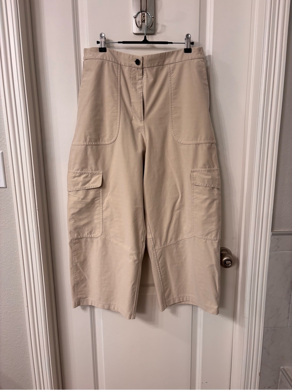 Lululemon Beige Cargo Pants - Casual Utility Style